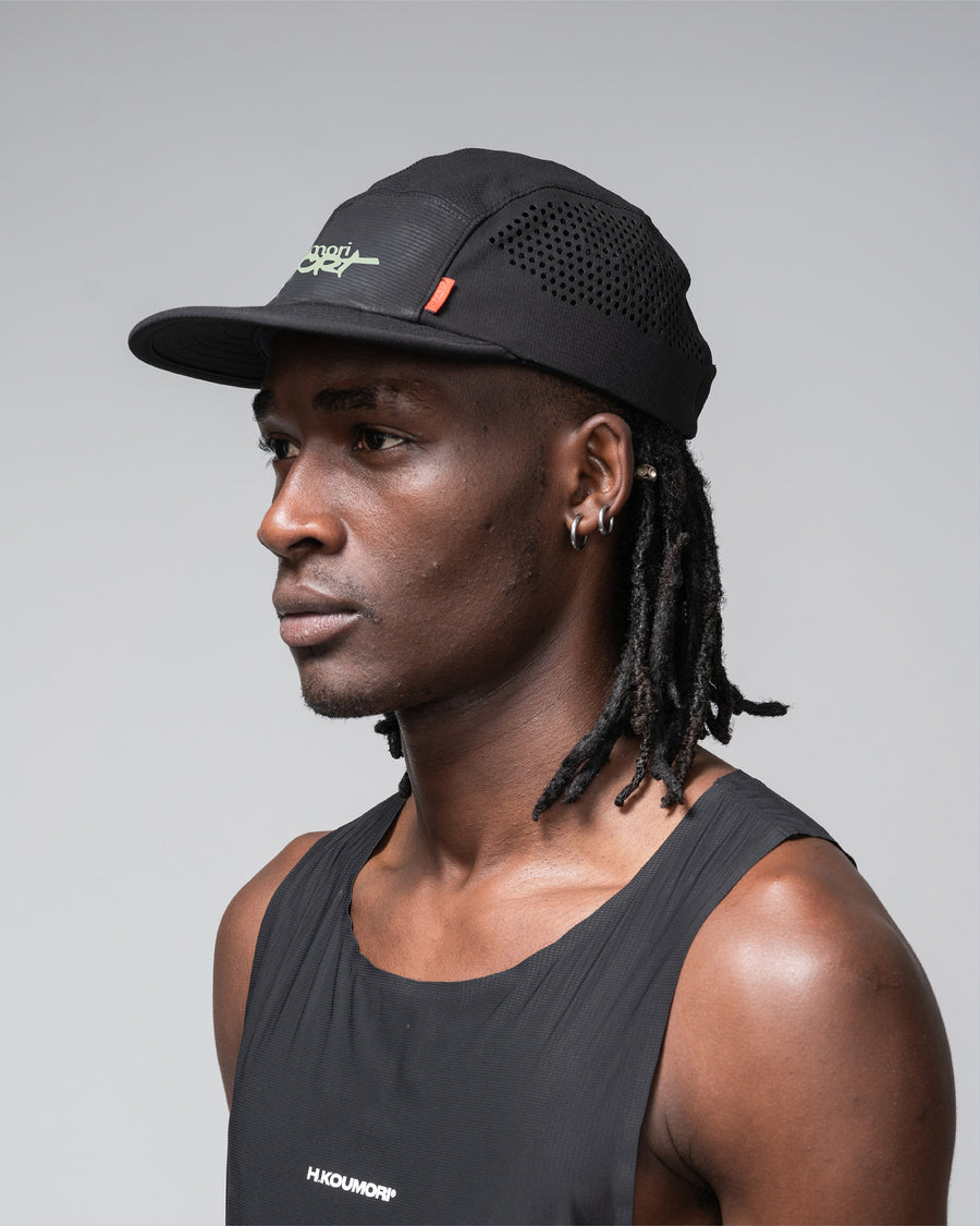 Koumori Sports Laser Cut Cap Black