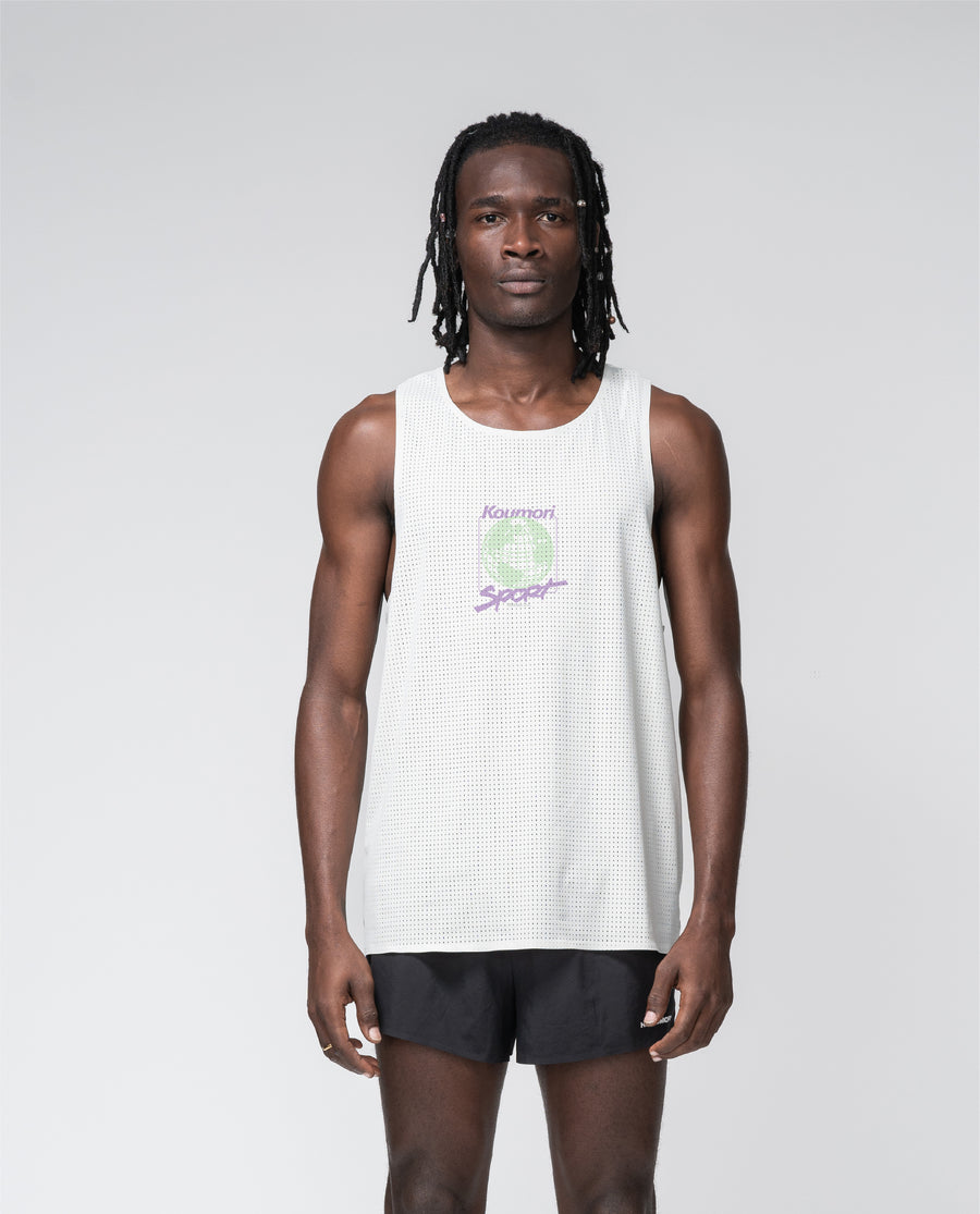 Sport Training Singlet Glacier Grey