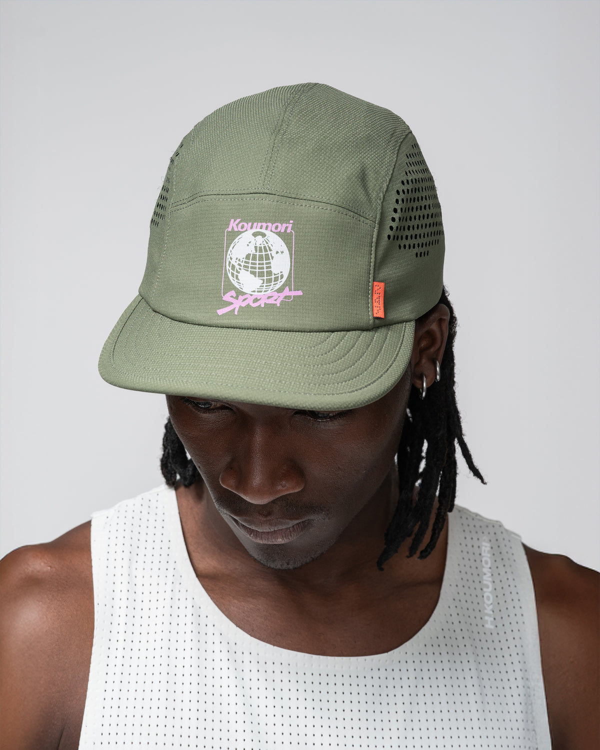 Laser Cut Cap Forest Green
