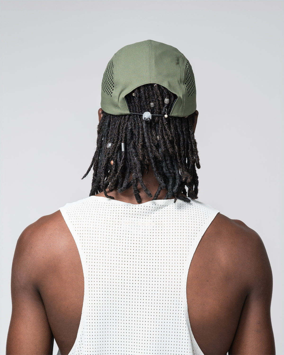 Laser Cut Cap Forest Green