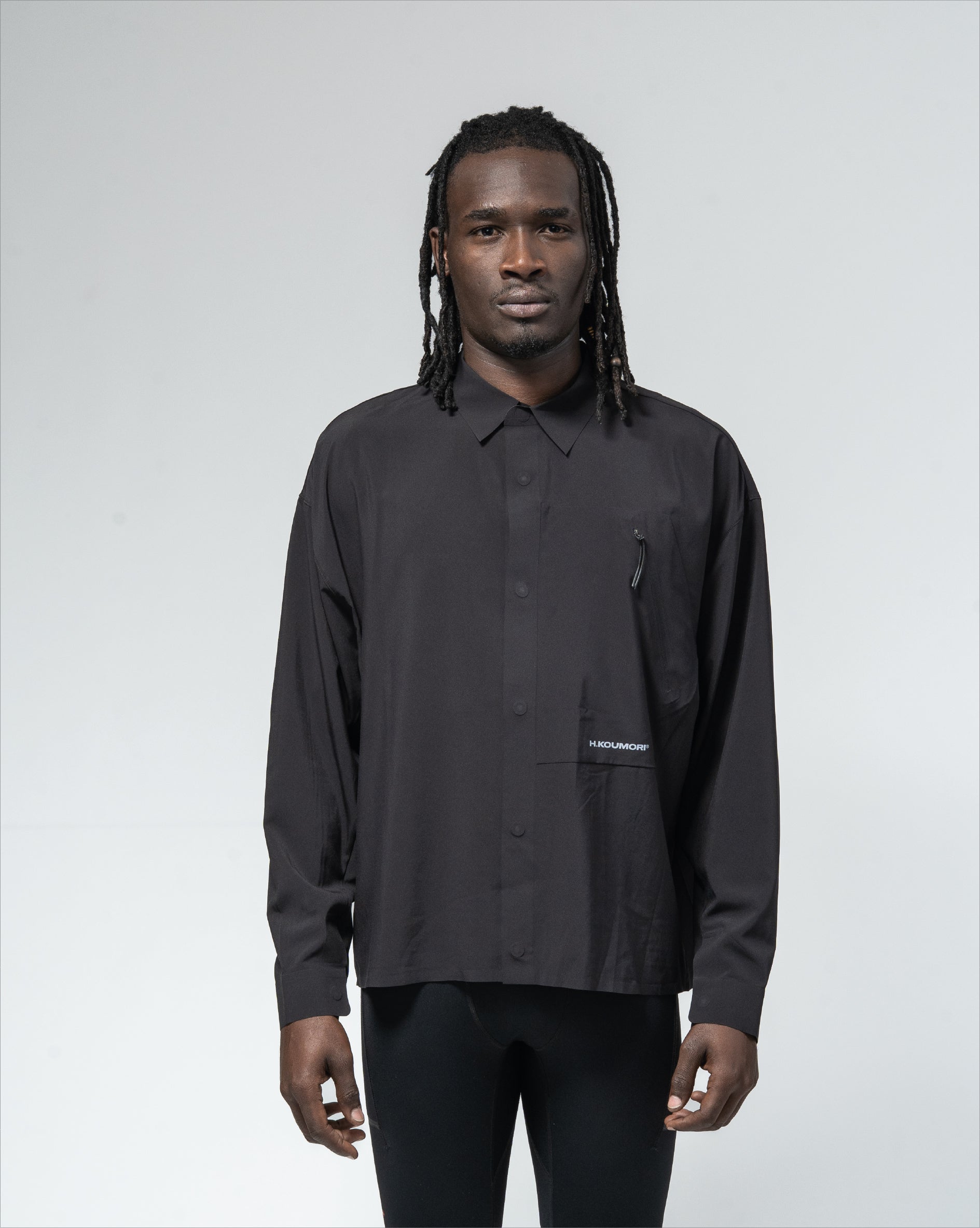Light Over Shirt Black – Hermanos Koumori