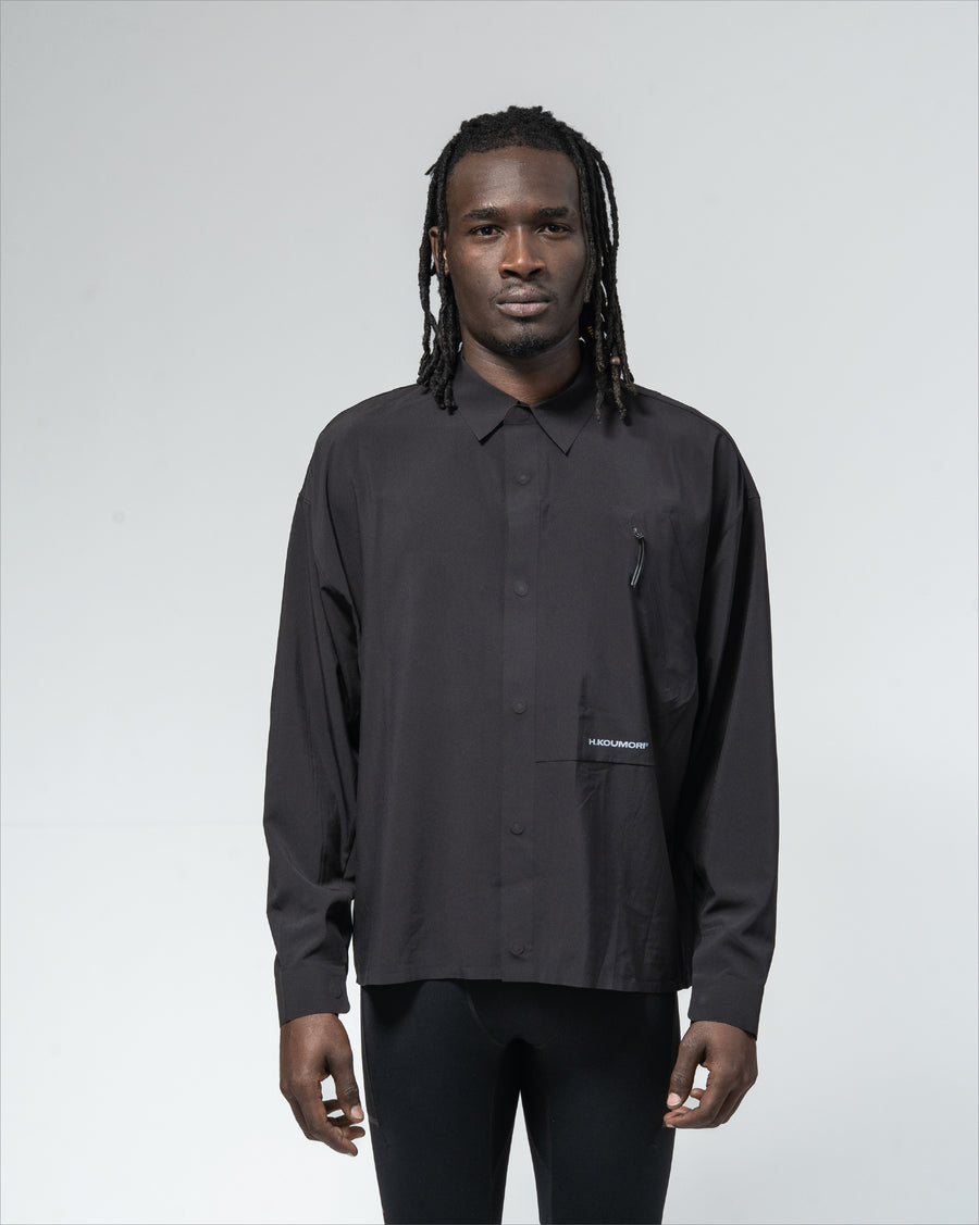 Light Over Shirt Black