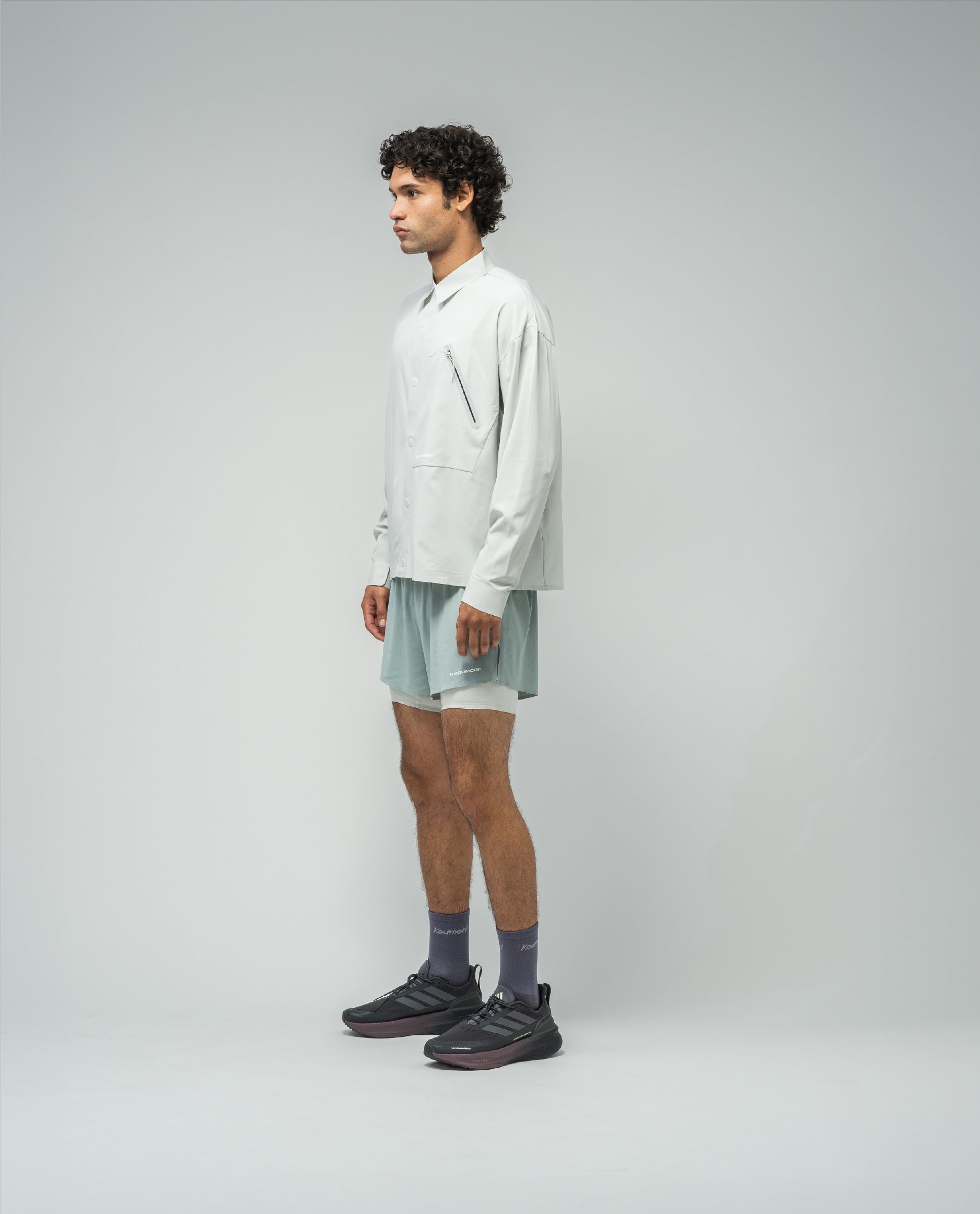 LS Light Over Shirt Dawn Blue