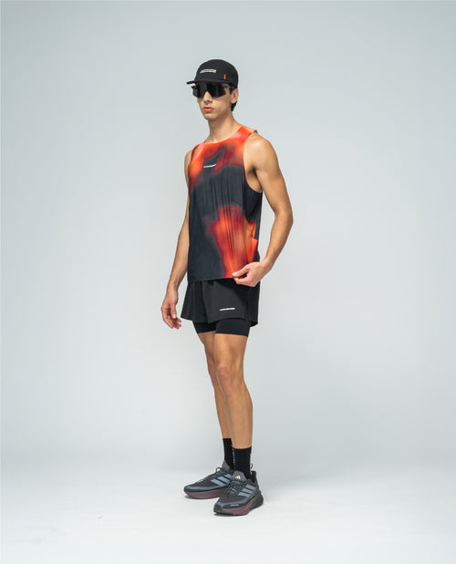 Race Singlet Lava