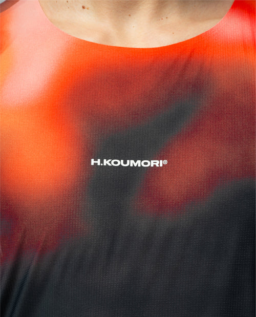Race Singlet Lava