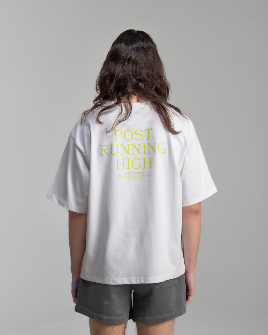 Post Running High VOLT T-Shirt White