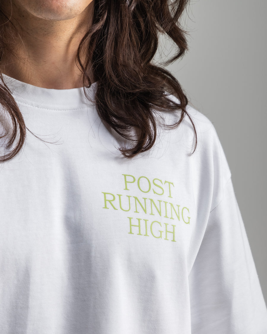 Post Running High VOLT T-Shirt White