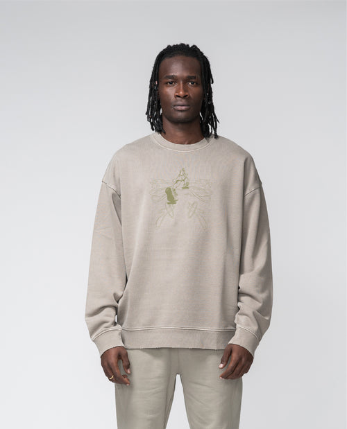 Crewneck Mind Runner Green Tea