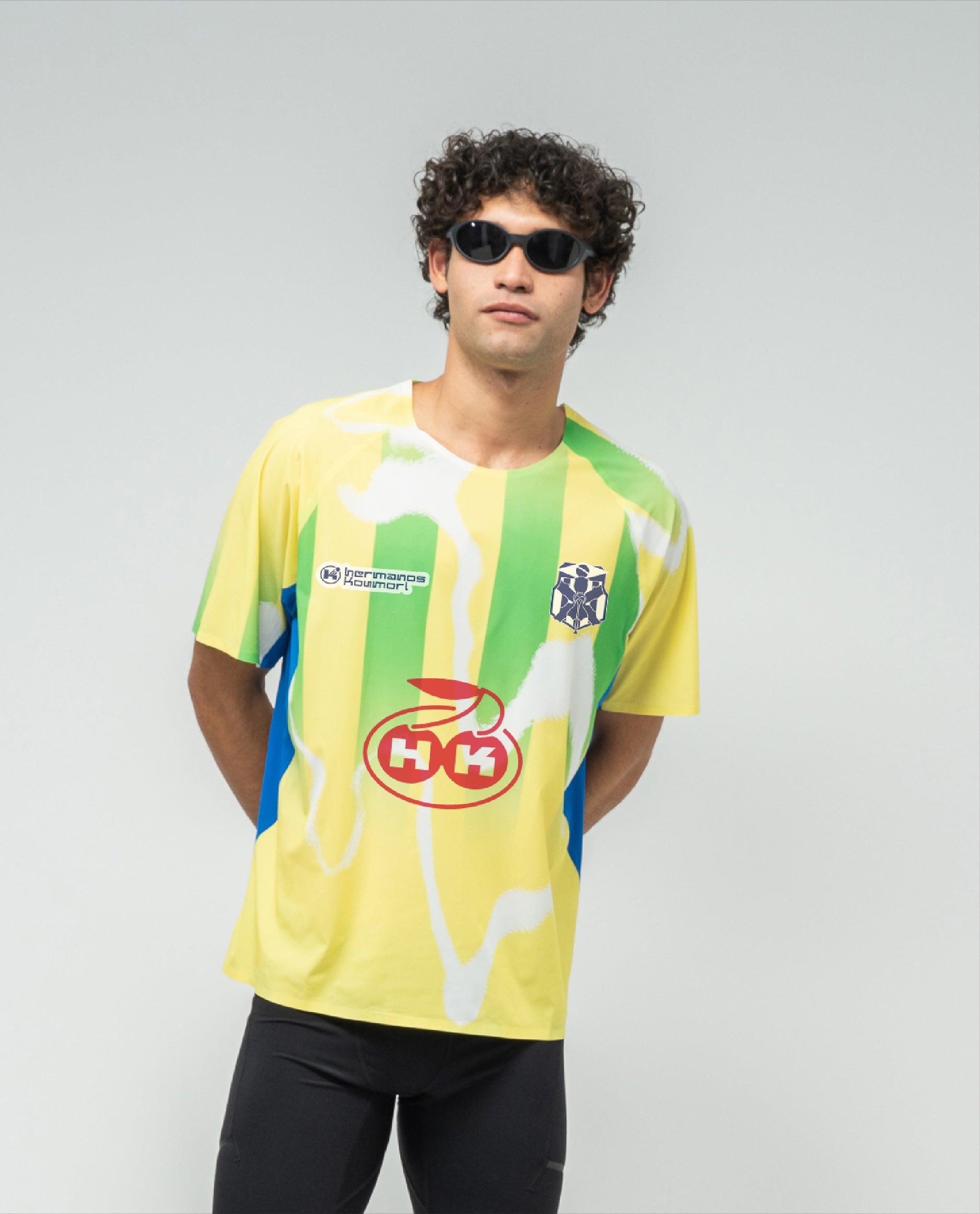 Printed Race LS T-Shirt Brazil