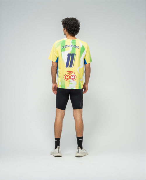 Printed Race LS T-Shirt Brazil