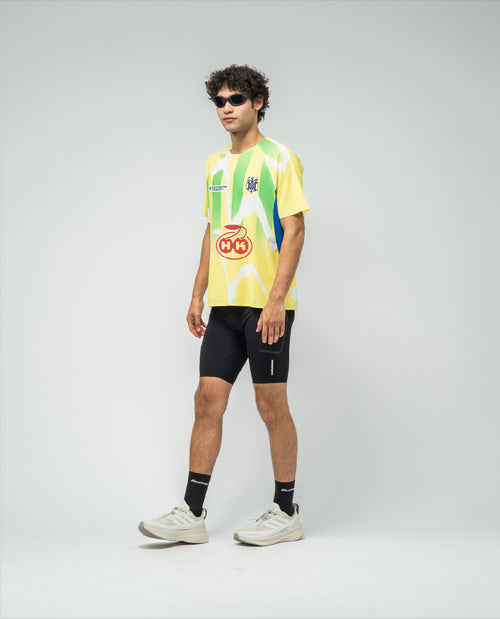 Printed Race LS T-Shirt Brazil