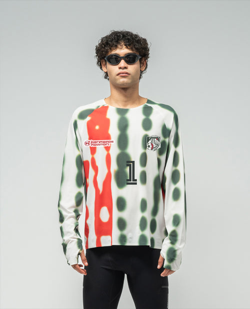 Printed Race LS T-Shirt México