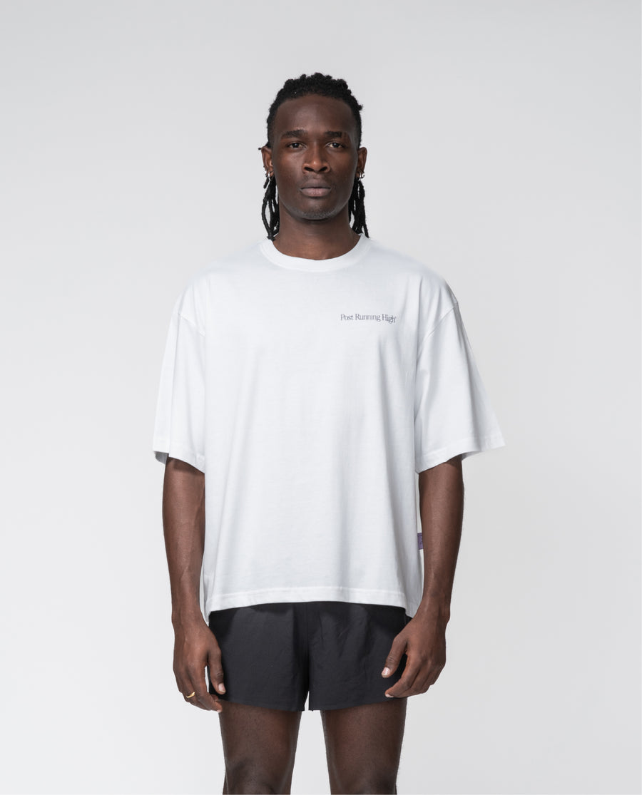Post Running High Boulder T-Shirt White