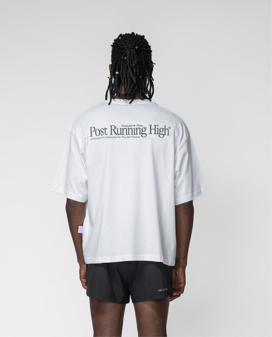 Post Running High Boulder T-Shirt White