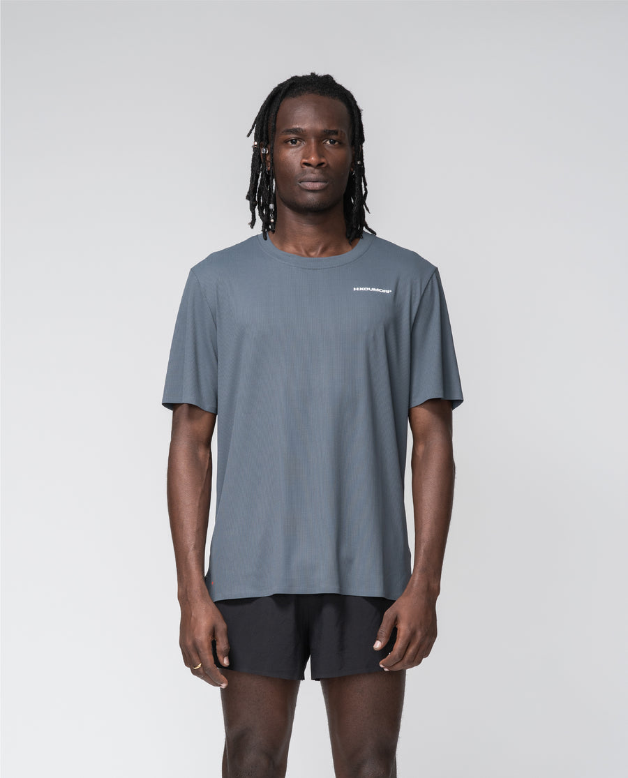 Training T-Shirt Turbulence Blue