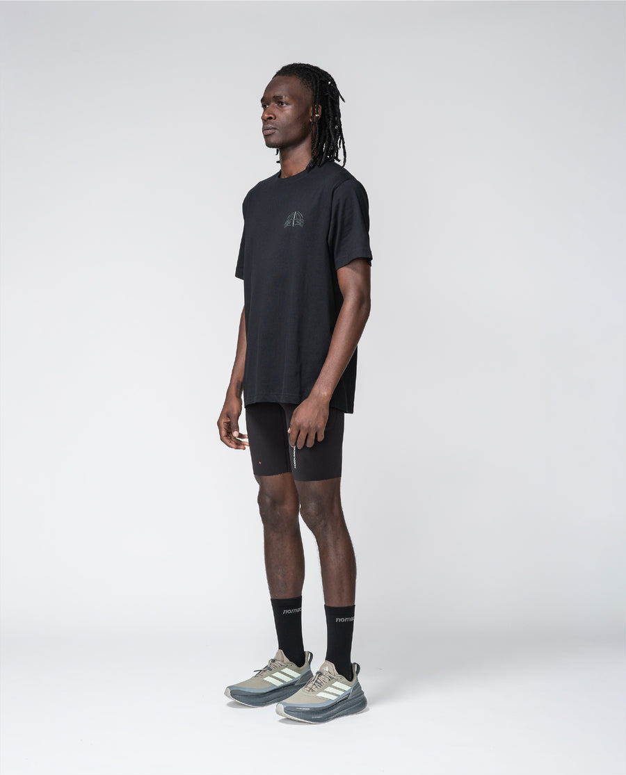 Mind Runner Regular T-Shirt Black