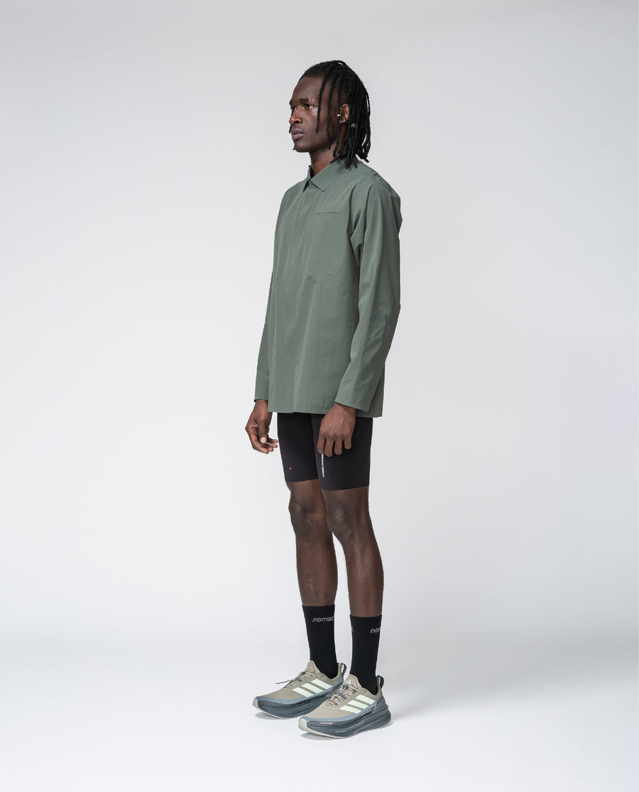 Heavy Over Shirt Forest Green