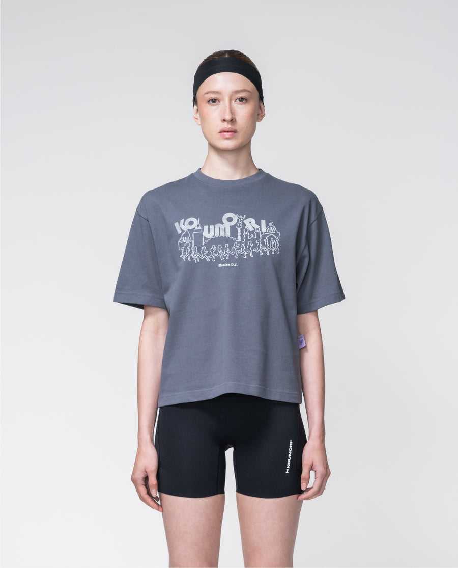 Womens CDMX Boulder T-Shirt Blue