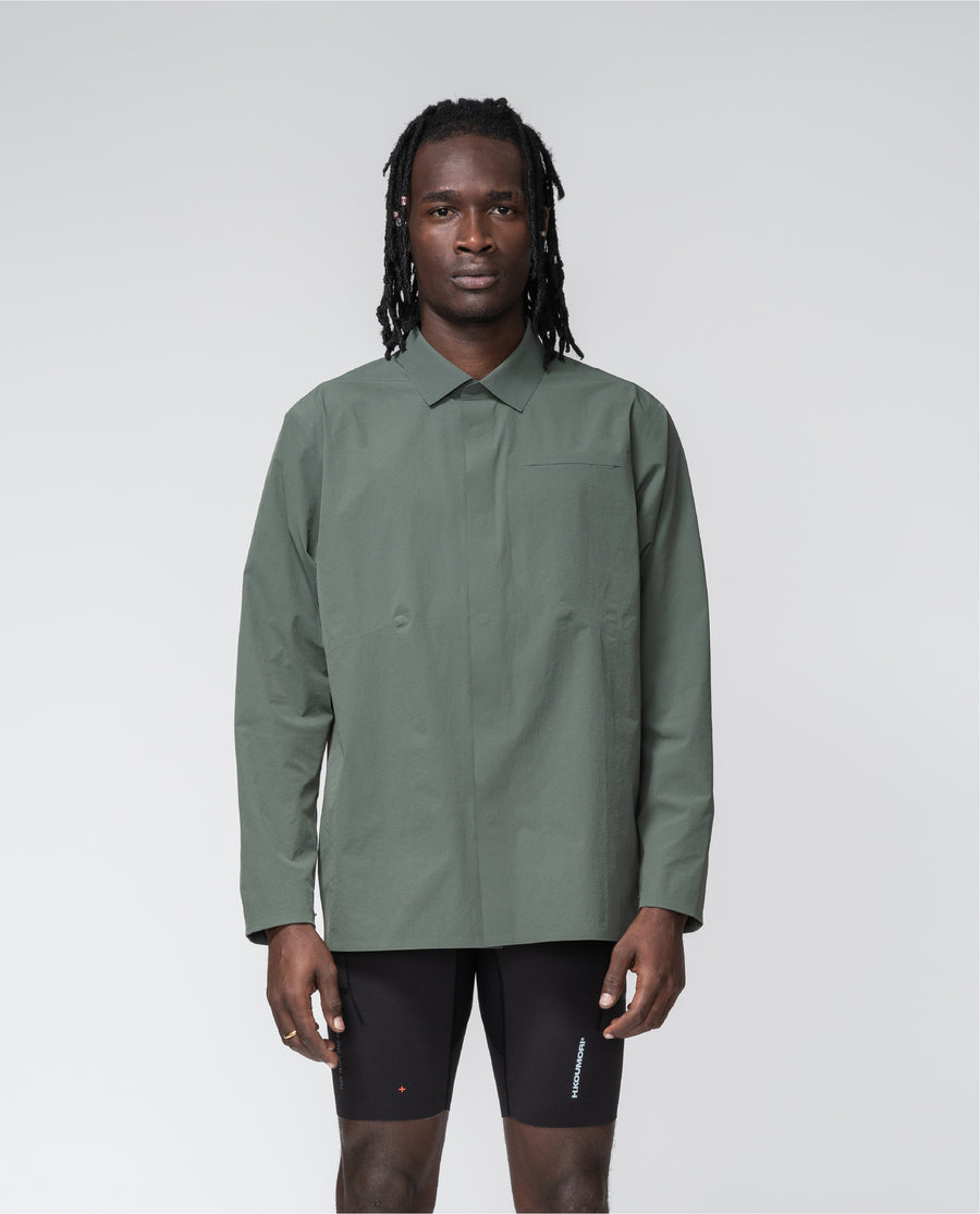 Heavy Over Shirt Forest Green
