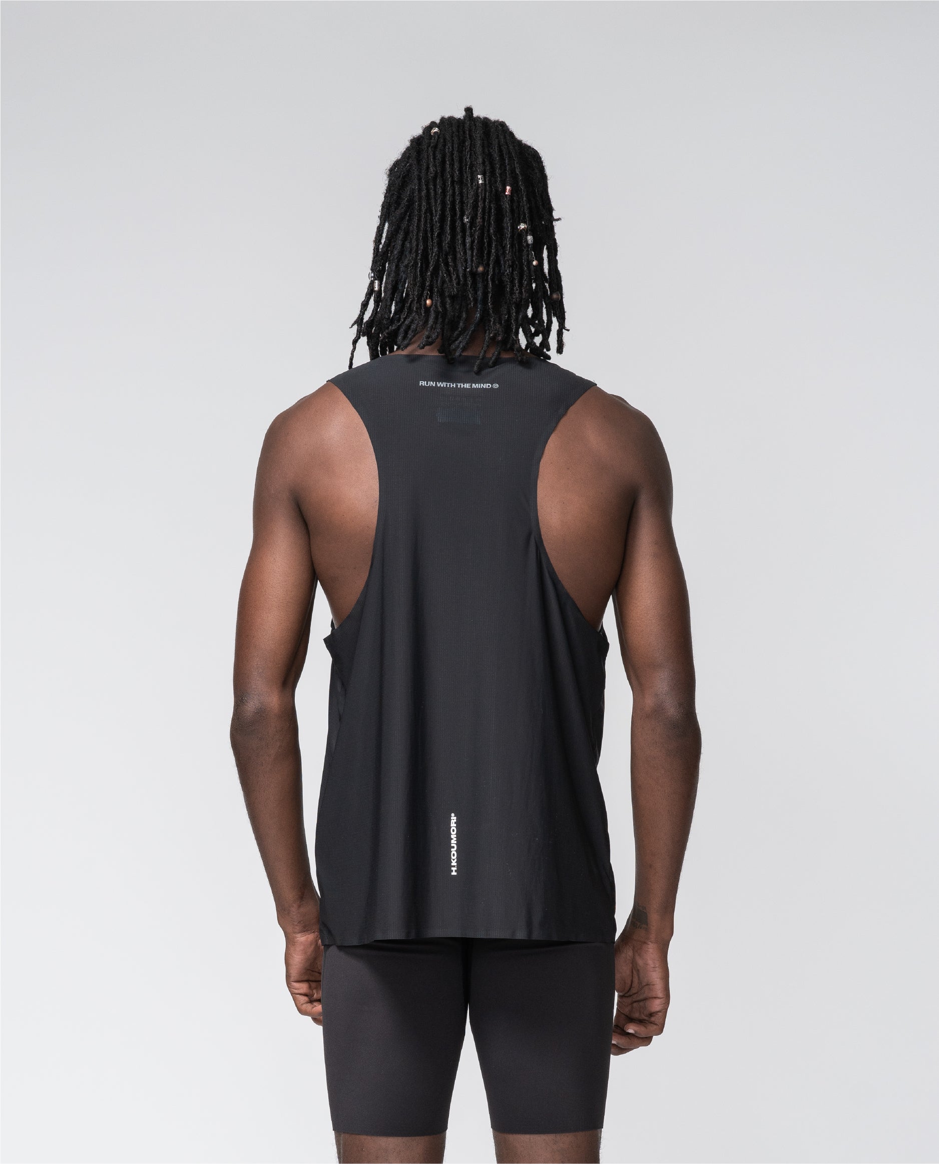 Race Singlet Black – Hermanos Koumori