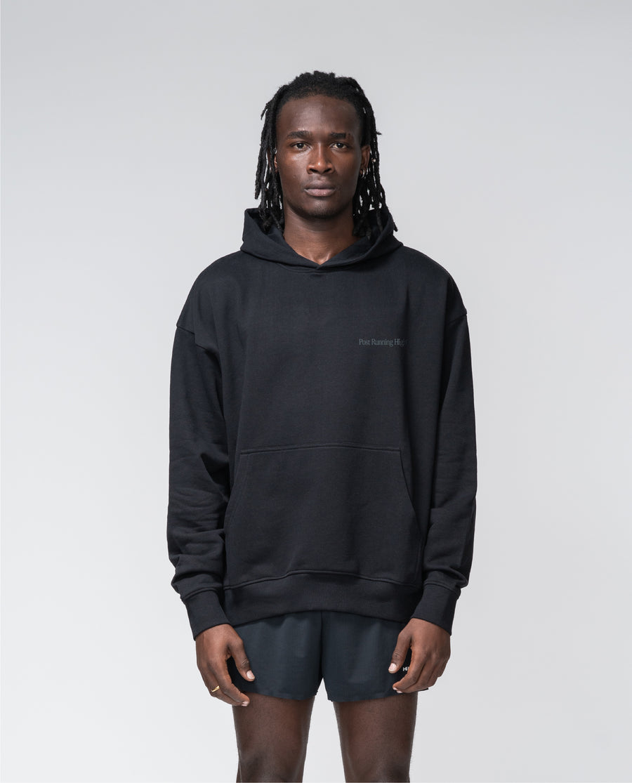 Post Running High Hoodie Black