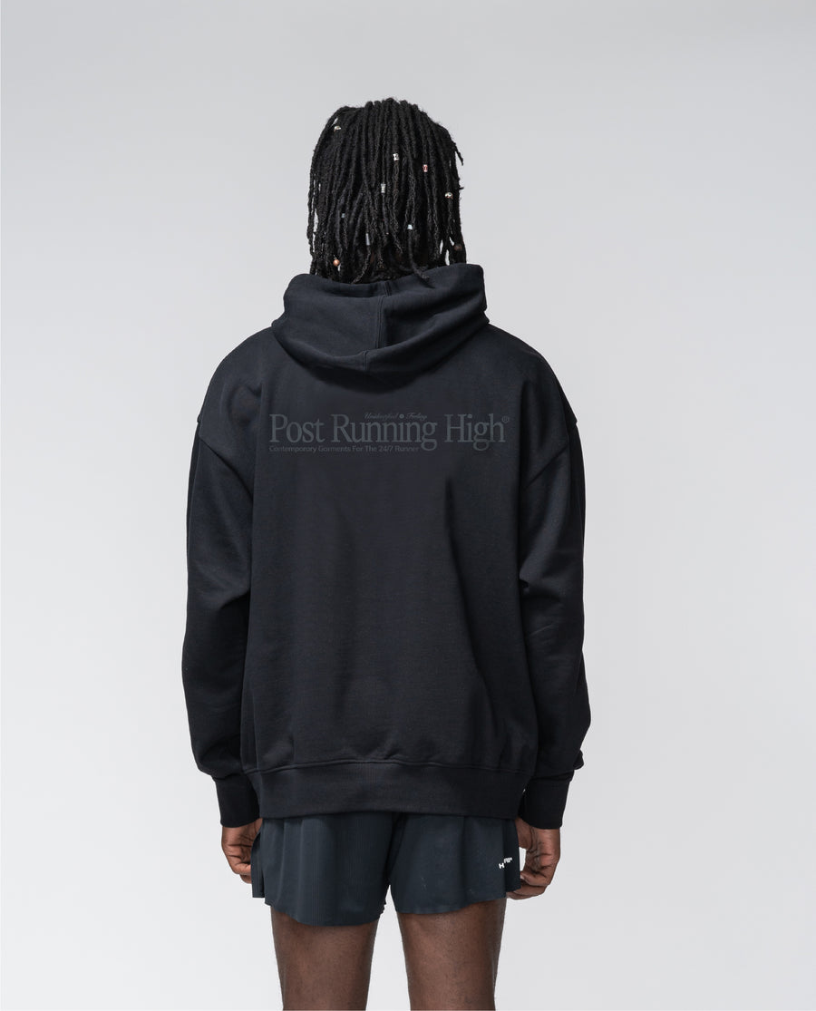 Post Running High Hoodie Black