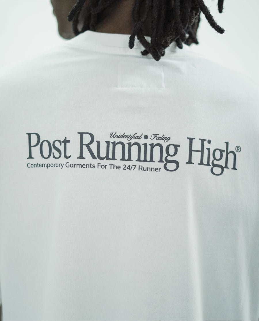 Post Running High Boulder T-Shirt White