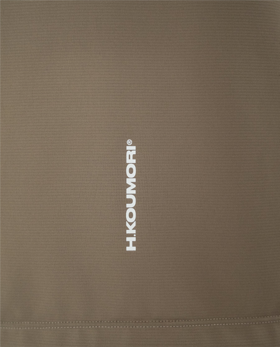 Light Training T Fossil Brown