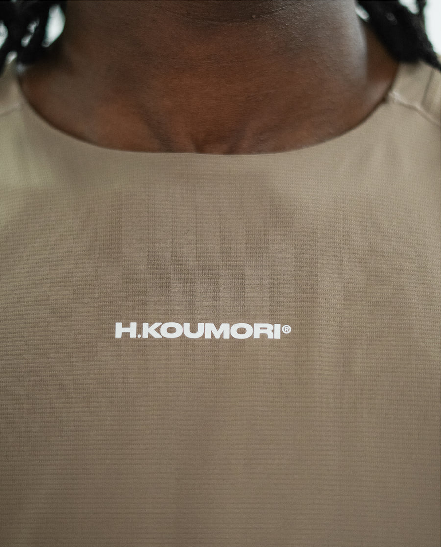 Light Training T Fossil Brown