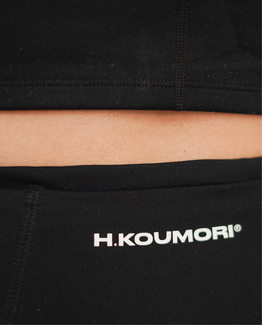 Womens Compression Tights Black