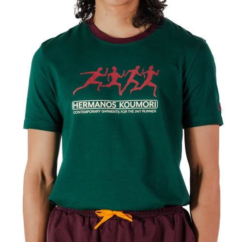New Era x Hermanos Koumori Green T-Shirt