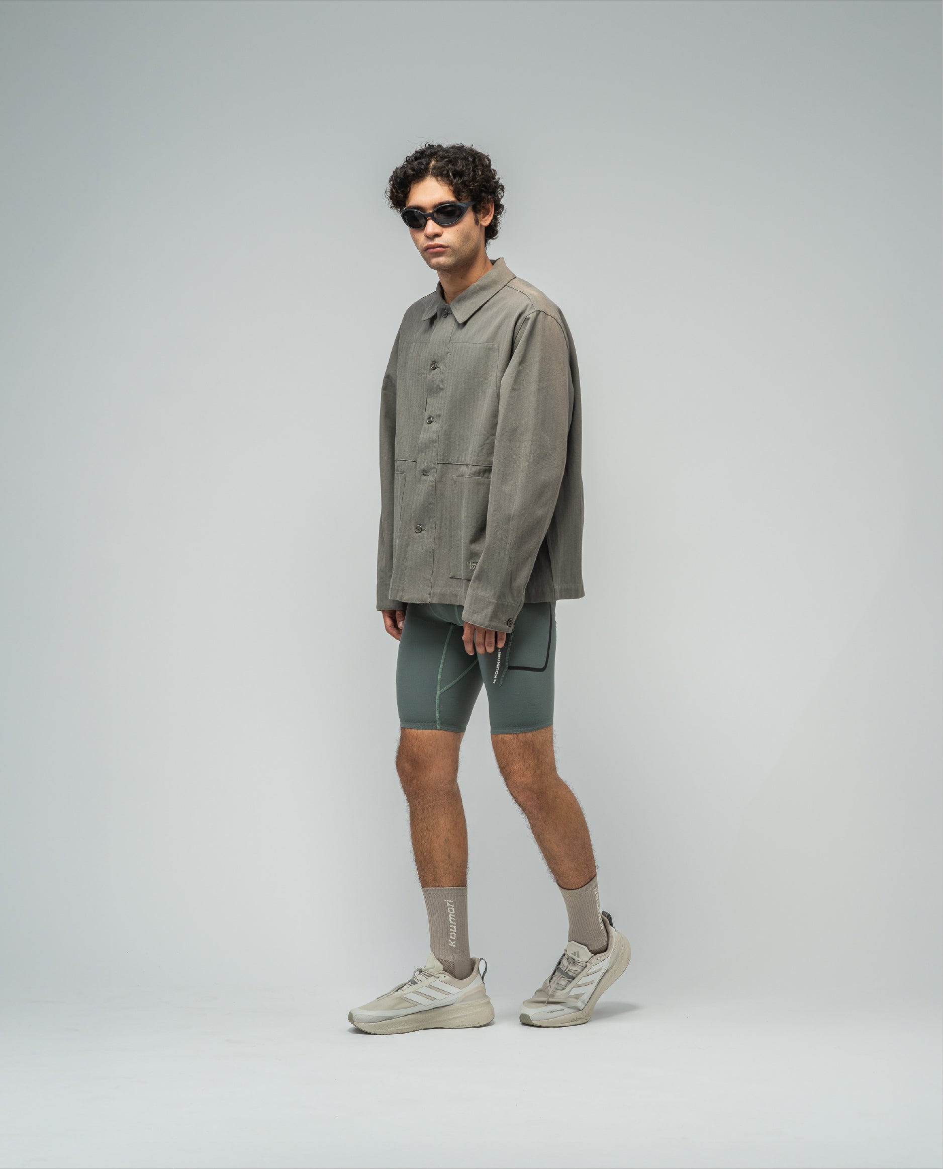 Off Track Overshirt Asphalt Black