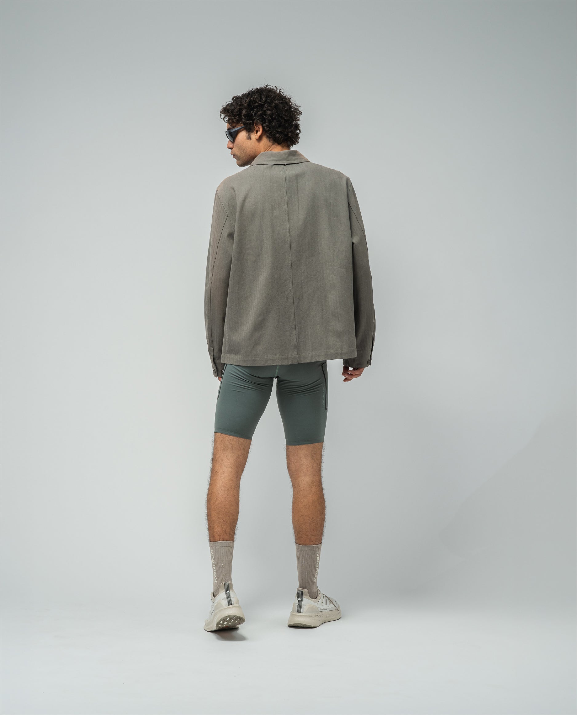 Off Track Overshirt Asphalt Black