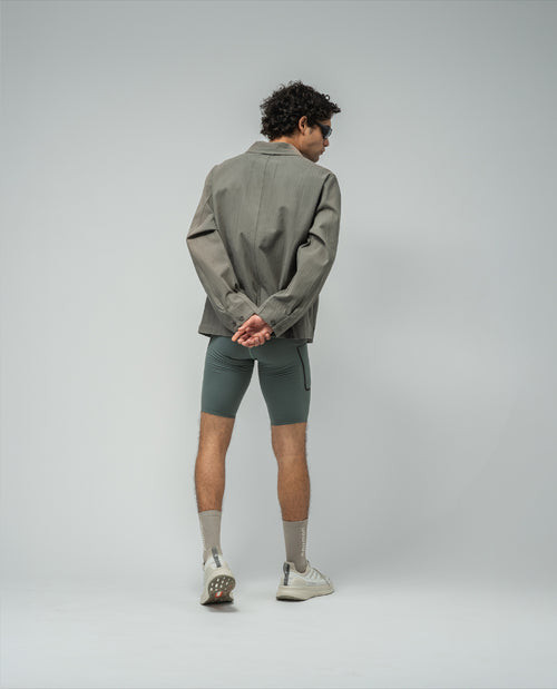 Off Track Overshirt Asphalt Black
