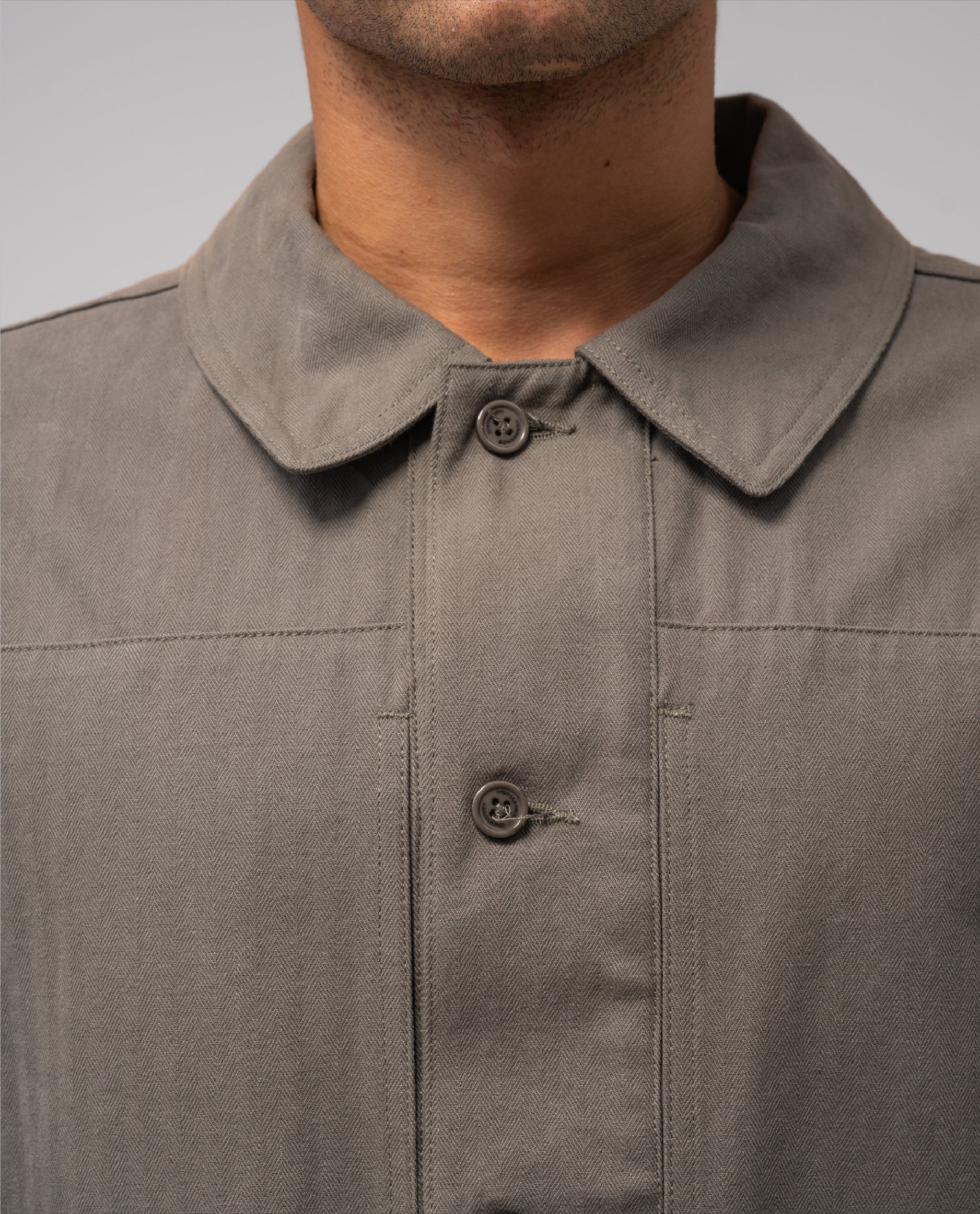 Off Track Overshirt Asphalt Black