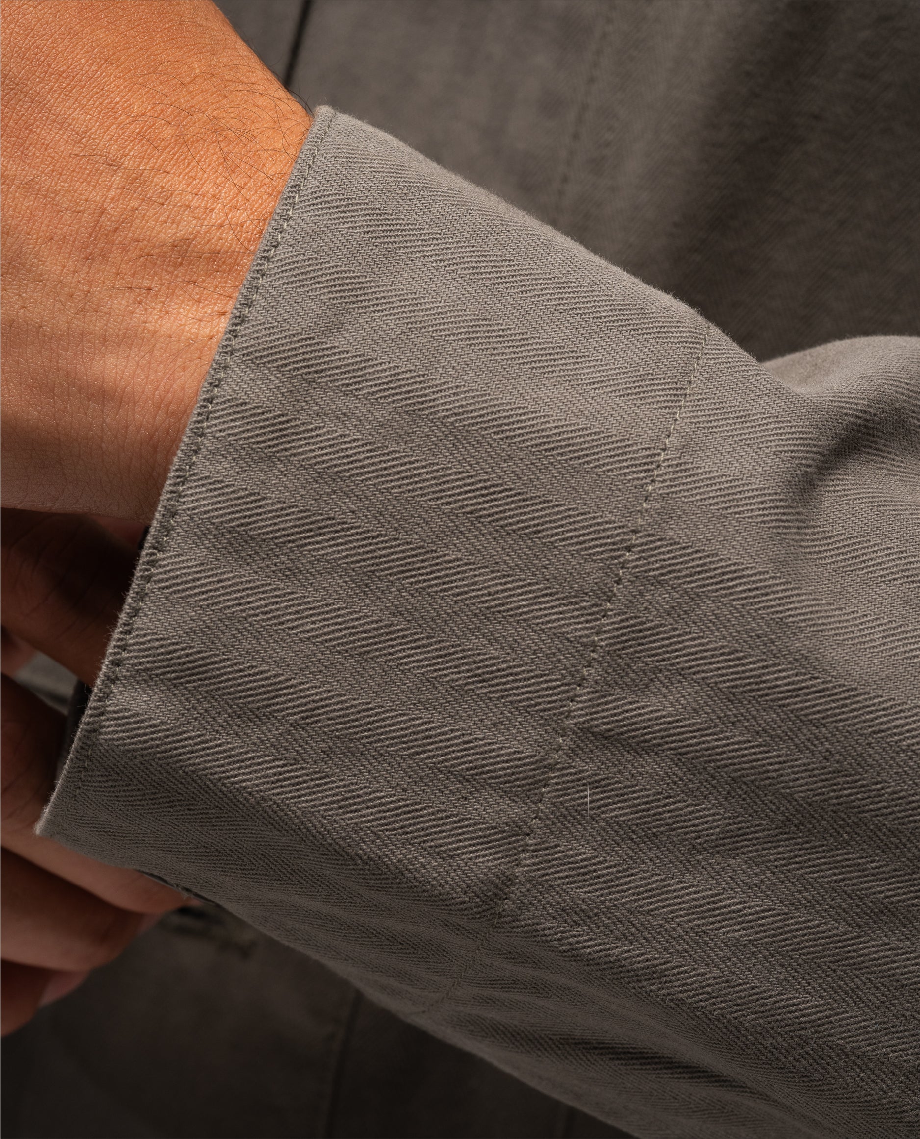 Off Track Overshirt Asphalt Black