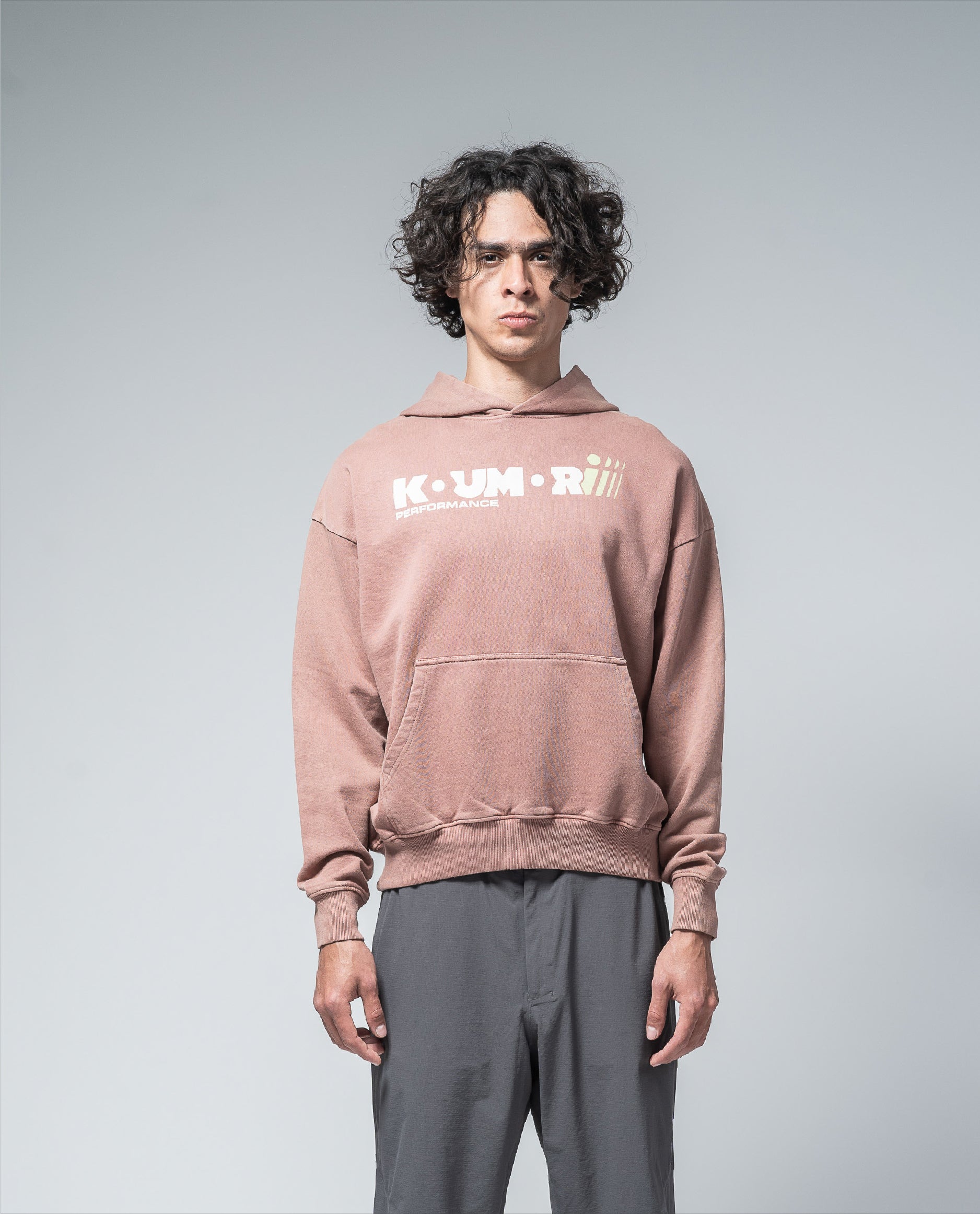 Koumori Phase Hoodie Dusty Pink