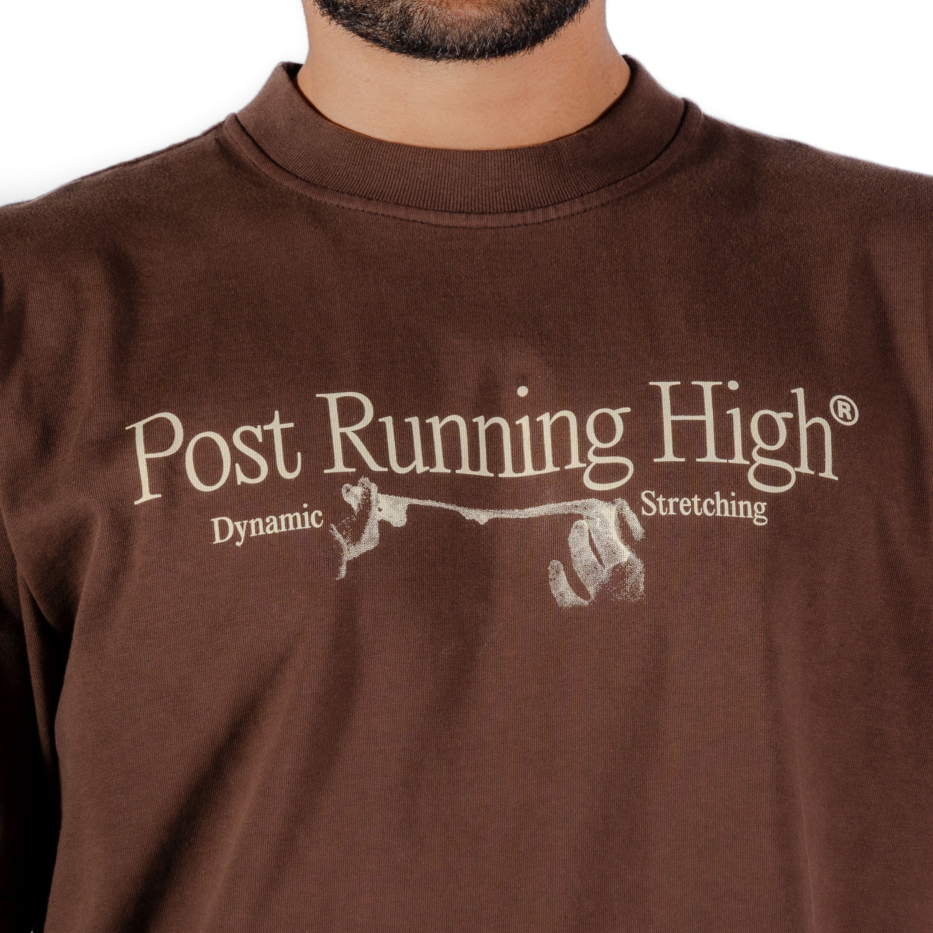 Post Running High  Dynamic Stretching T Shirt Detail