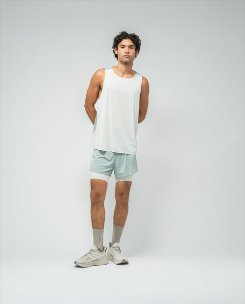 Race Singlet Dawn Blue / Abys