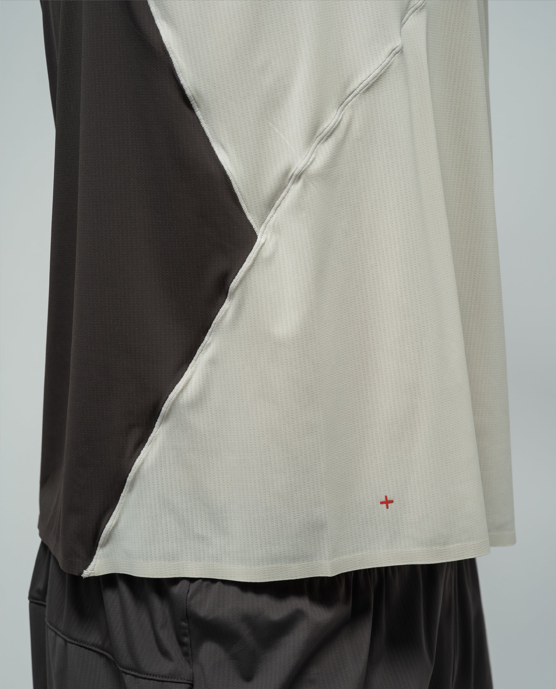 Race Singlet Silver Cloud