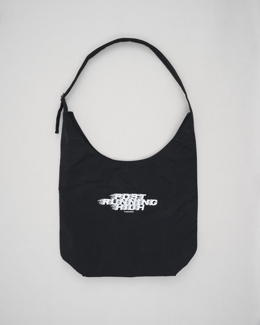 Post Running High Flames Totebag Black