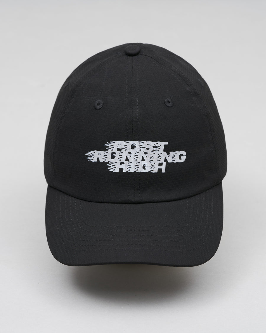 Post Running High Cap Black