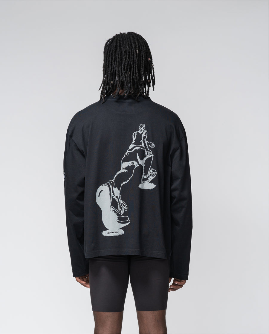 Runner LS T-Shirt Black