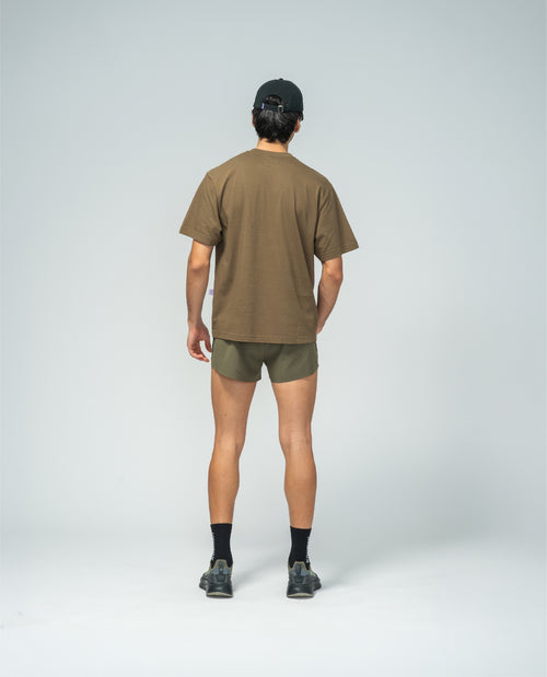 H.KOUMORI Regular T-Shirt Olive