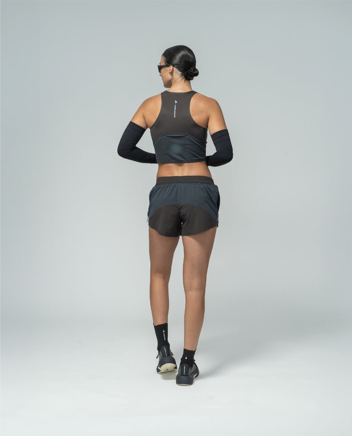 Adidas x H.KOUMORI Crop Top Night Brown
