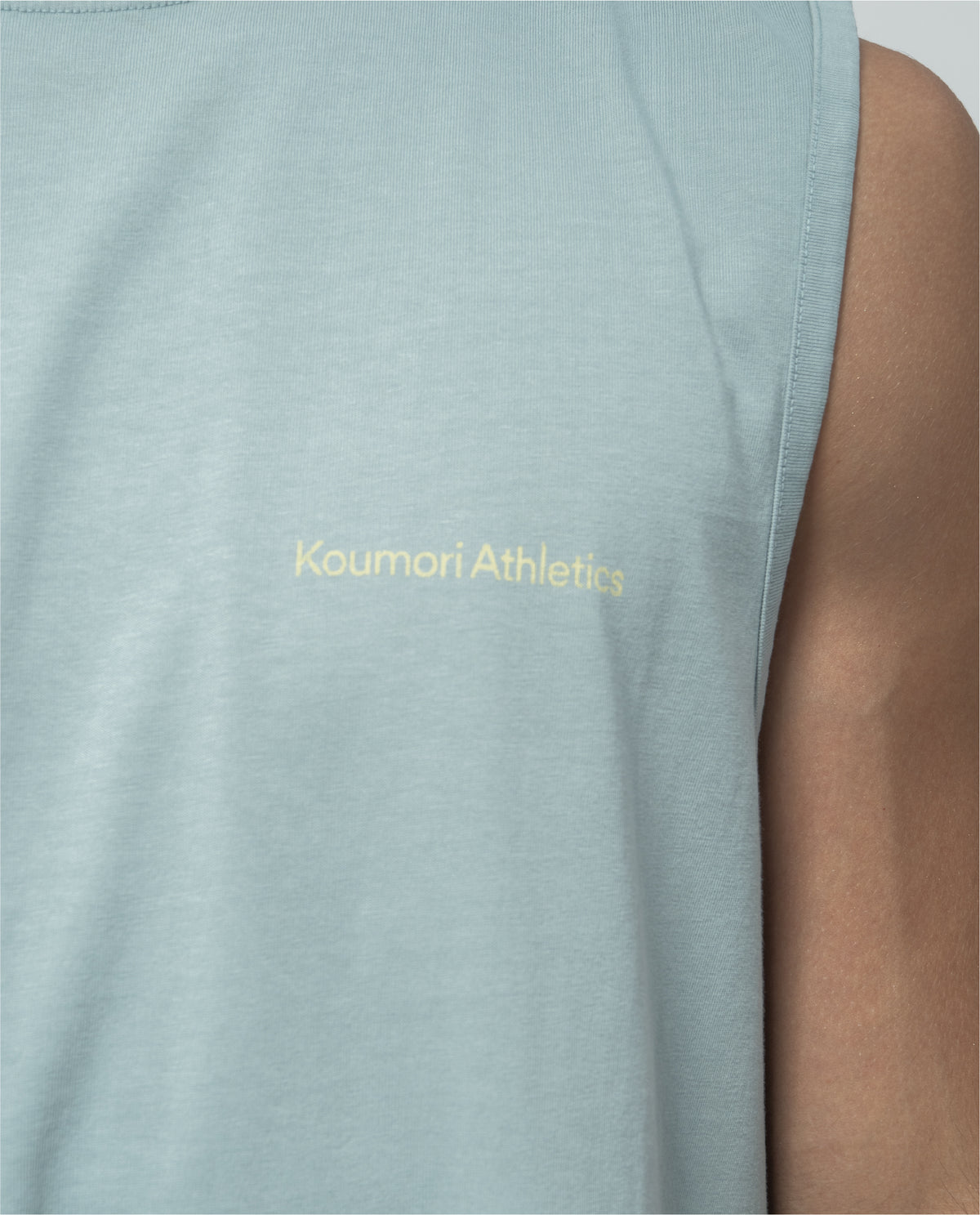 Side Mark Muscle T-Shirt Abyss Blue