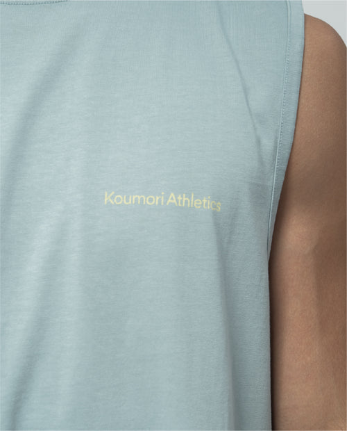 Side Mark Muscle T-Shirt Abyss Blue