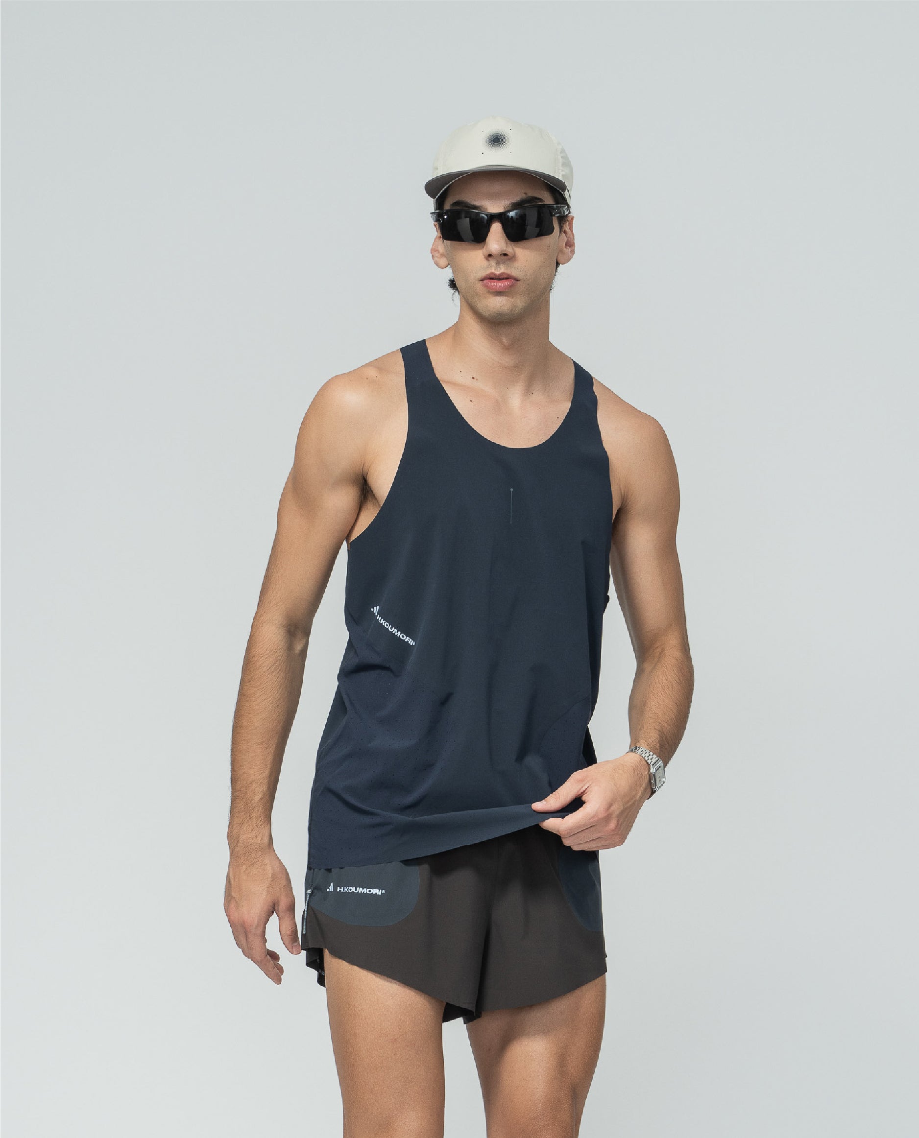 Adidas x H.KOUMORI Running Singlet Night Navy