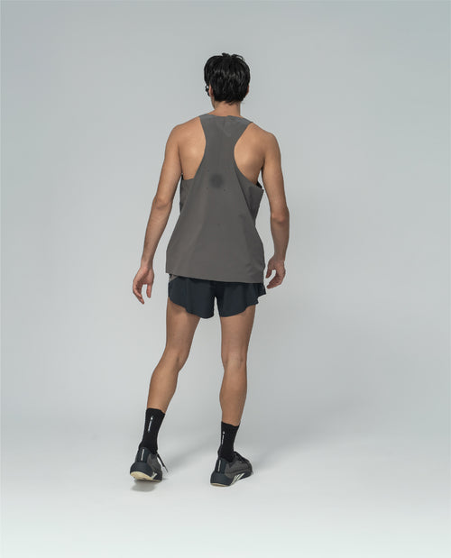 Adidas x H.KOUMORI Running Singlet Charcoal