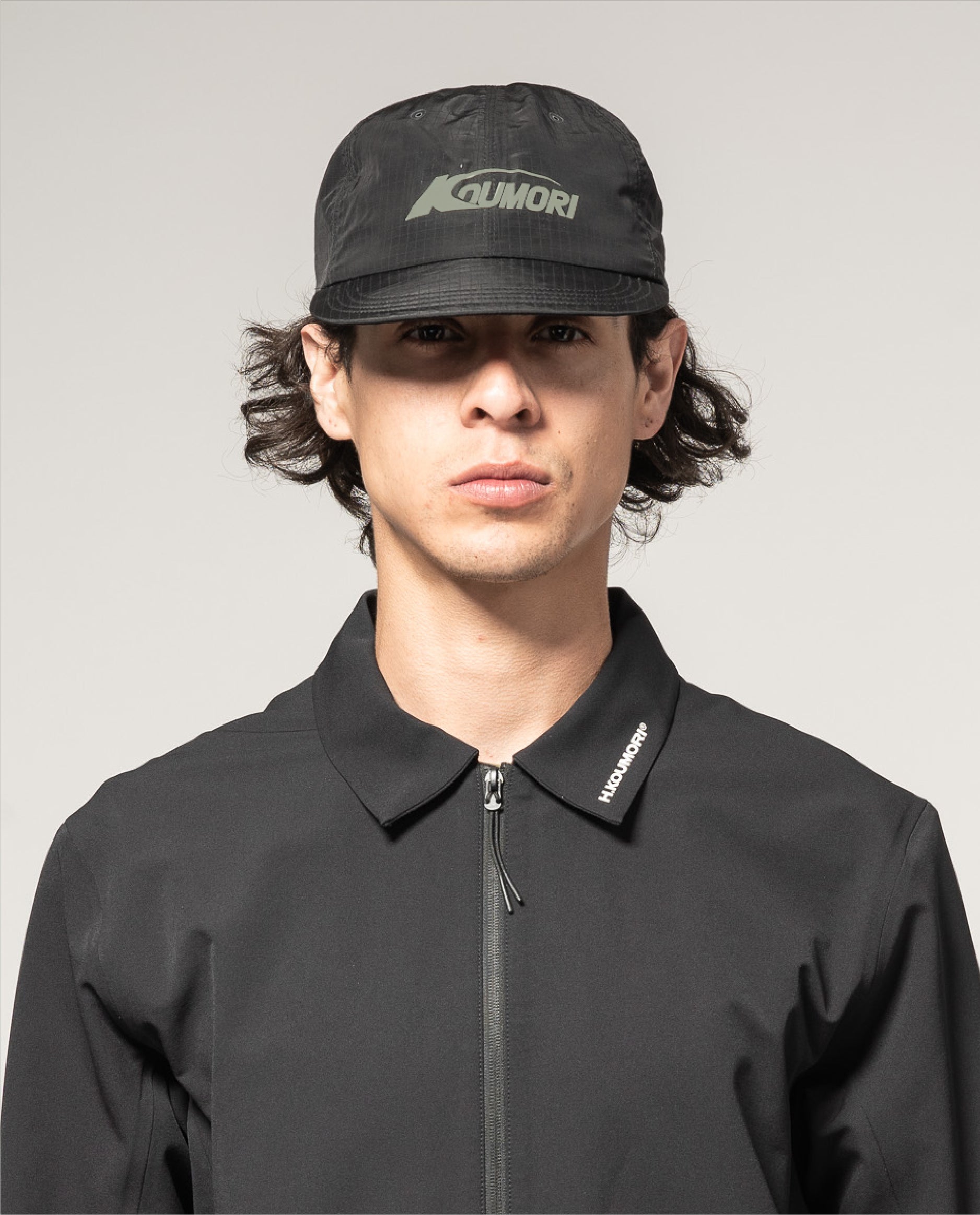 Ripstop Flat Cap Black